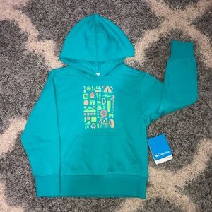 NWT Columbia Girl Hoodie.